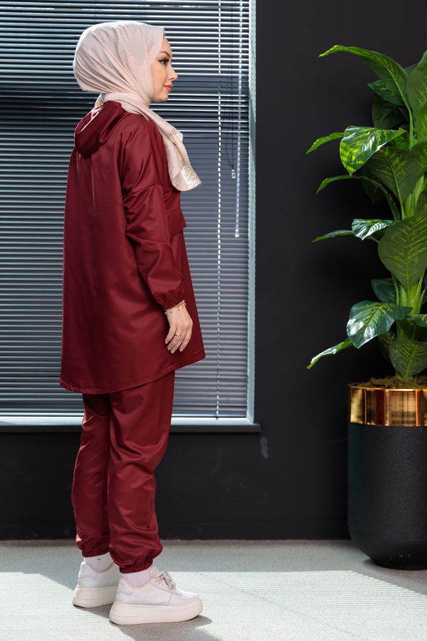 Tunik Pantolon Bordo - 3964