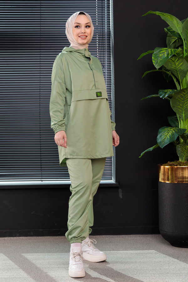 Tunik Pantolon Yeşil - 3964