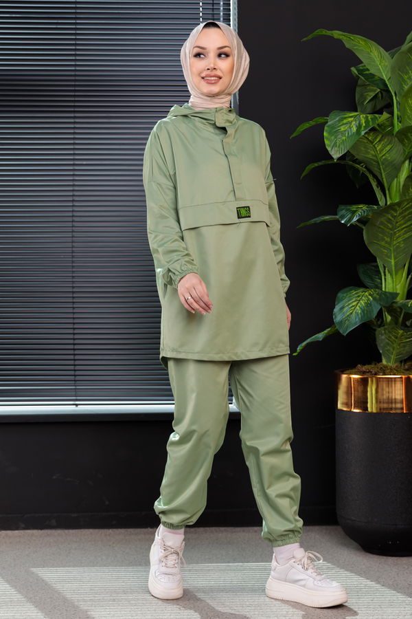 Tunik Pantolon Yeşil - 3964