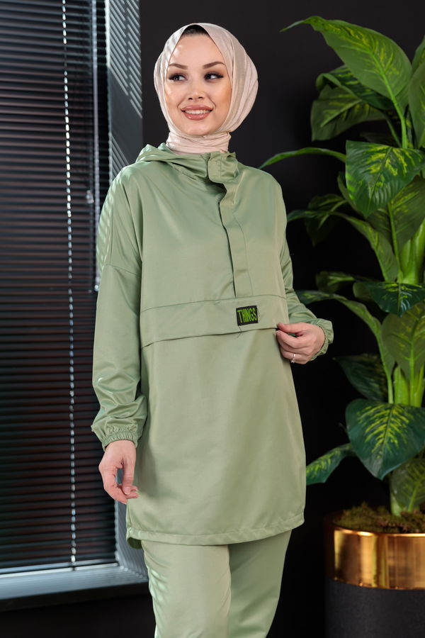 Tunik Pantolon Yeşil - 3964