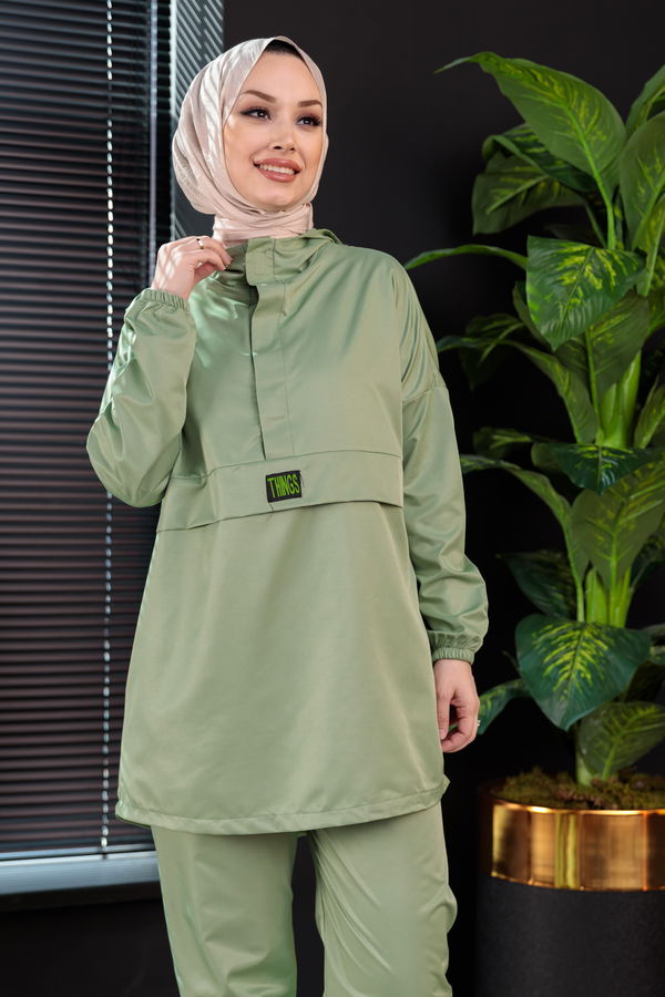 Tunik Pantolon Yeşil - 3964
