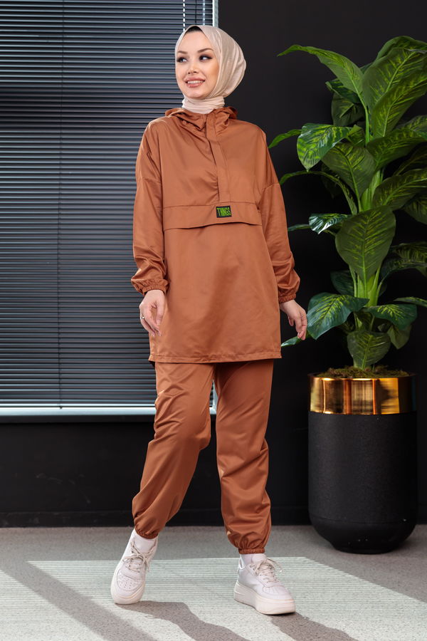 Tunik Pantolon Taba - 3964 TABA