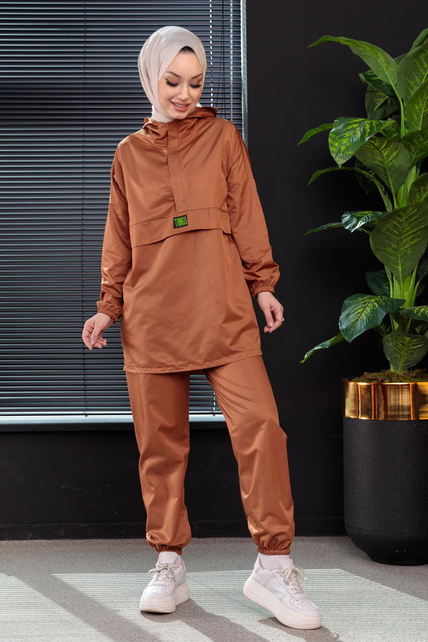 Tunik Pantolon Taba - 3964 TABA