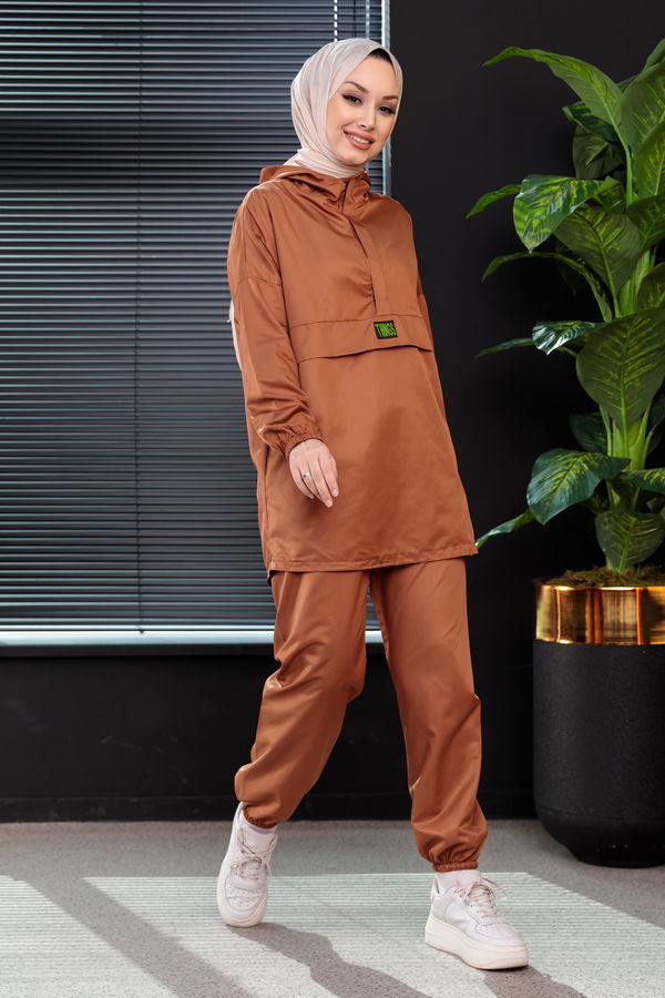 Tunik Pantolon Taba - 3964 TABA