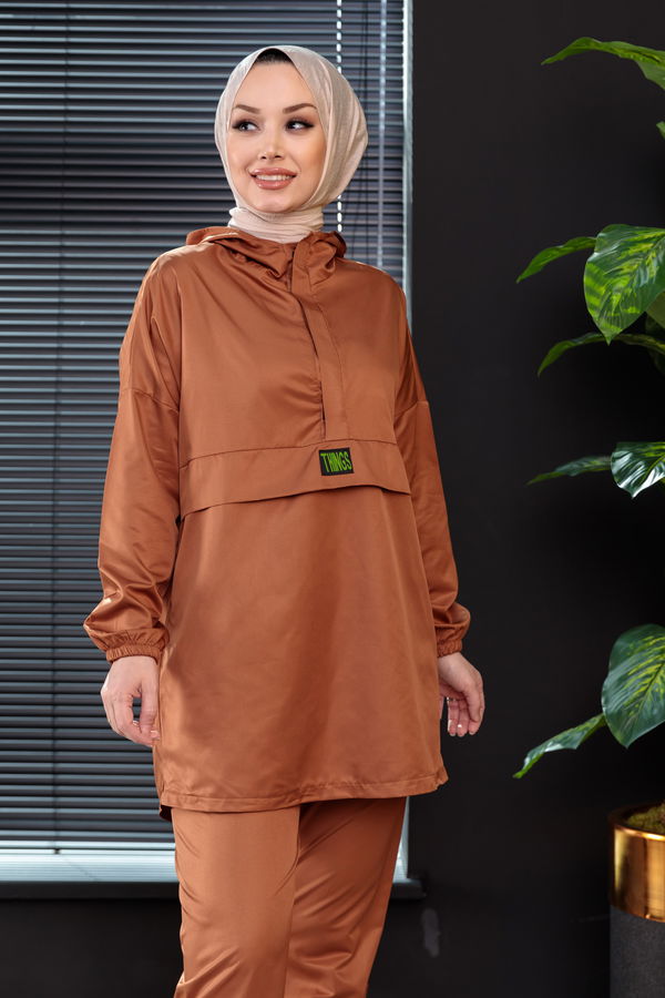Tunik Pantolon Taba - 3964 TABA