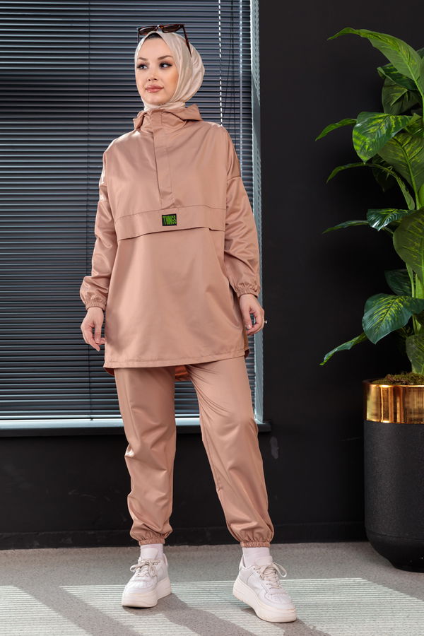 Tunik Pantolon Vizon - 3964
