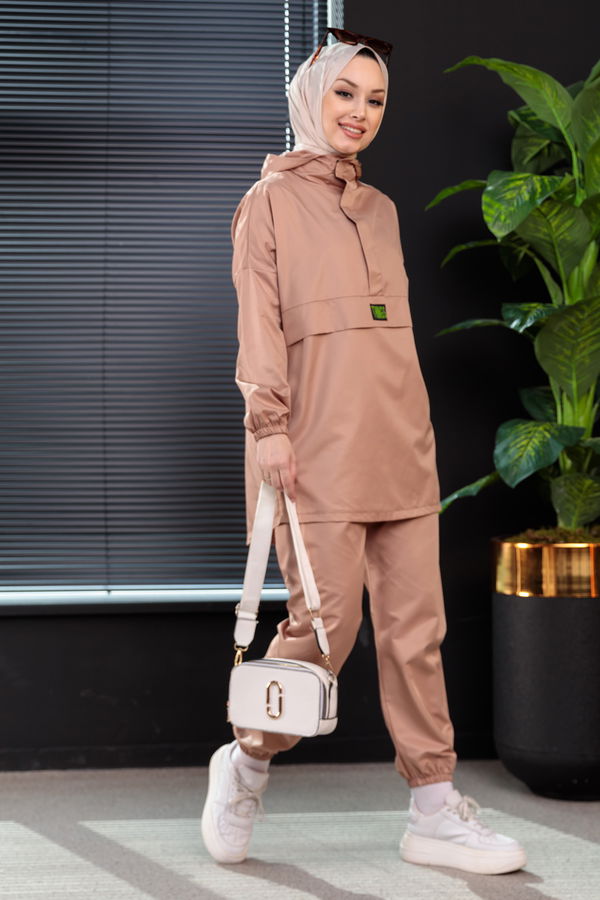 Tunik Pantolon Vizon - 3964