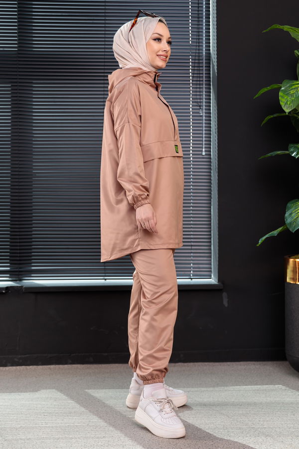 Tunik Pantolon Vizon - 3964