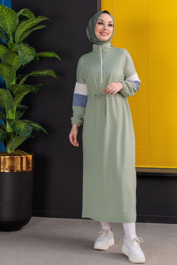 Elbise Yeşil - 3977 YEŞİL