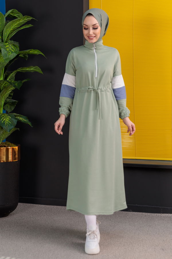 Elbise Yeşil - 3977 YEŞİL