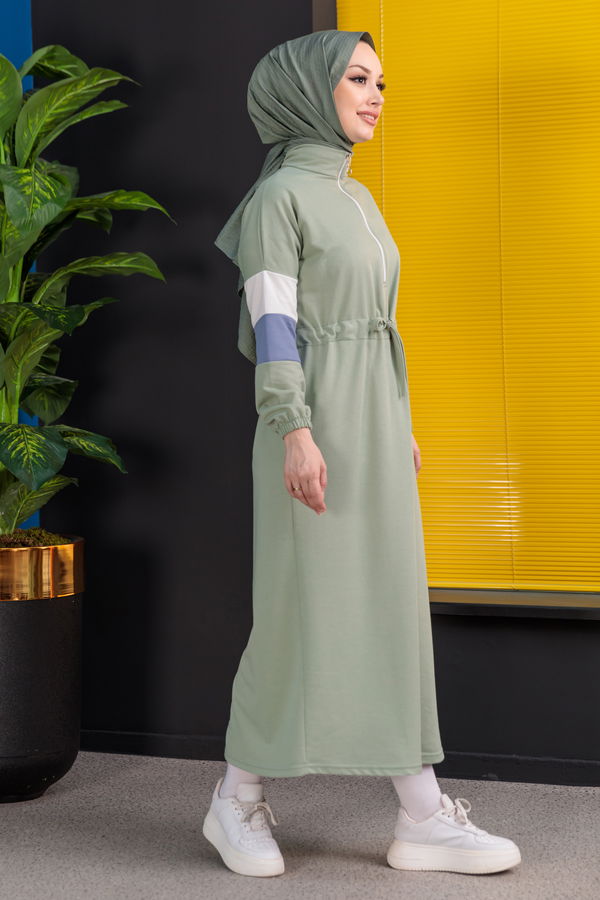 Elbise Yeşil - 3977 YEŞİL