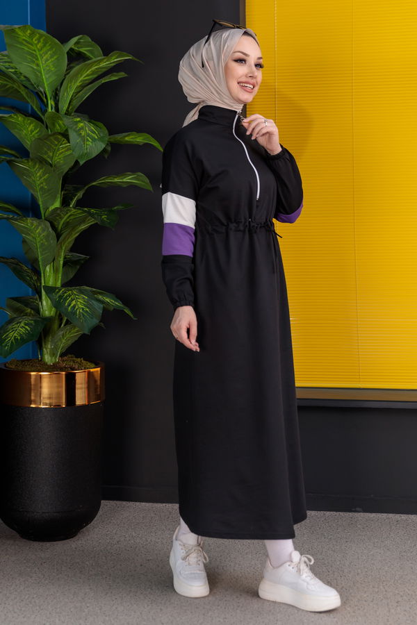 Elbise Siyah - 3977