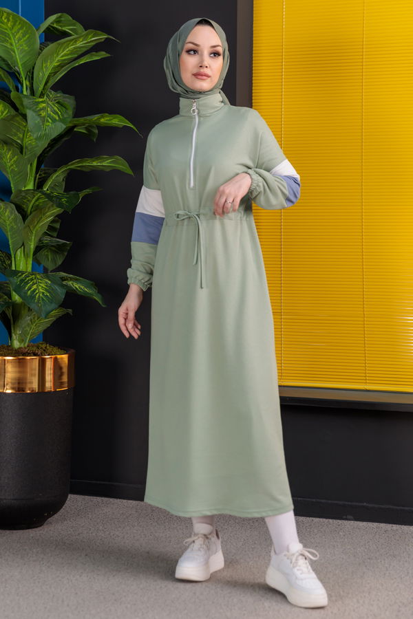 Elbise Yeşil - 3977 YEŞİL