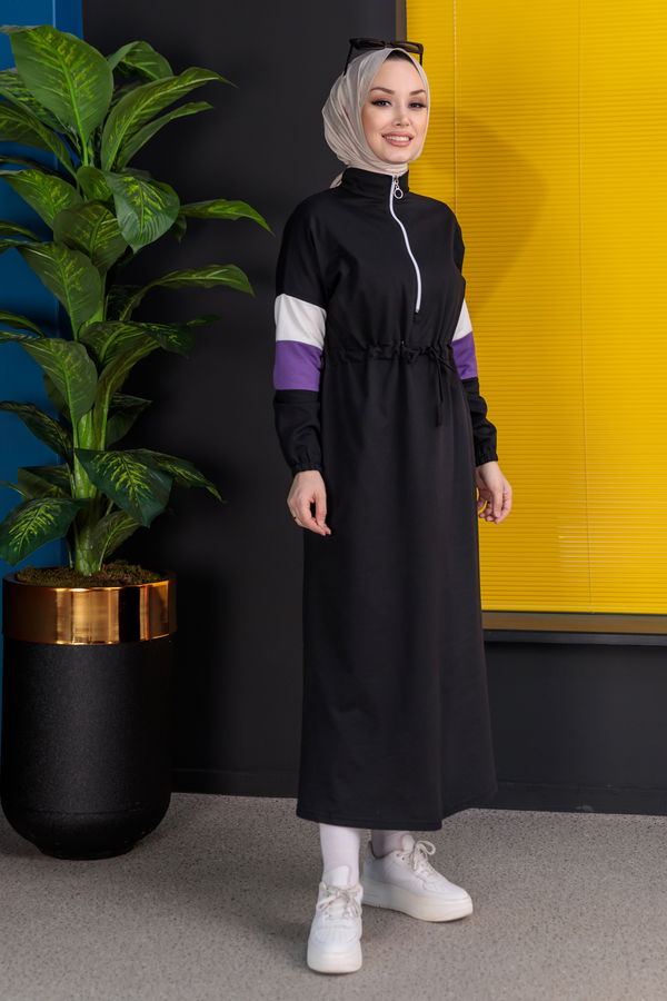 Elbise Siyah - 3977