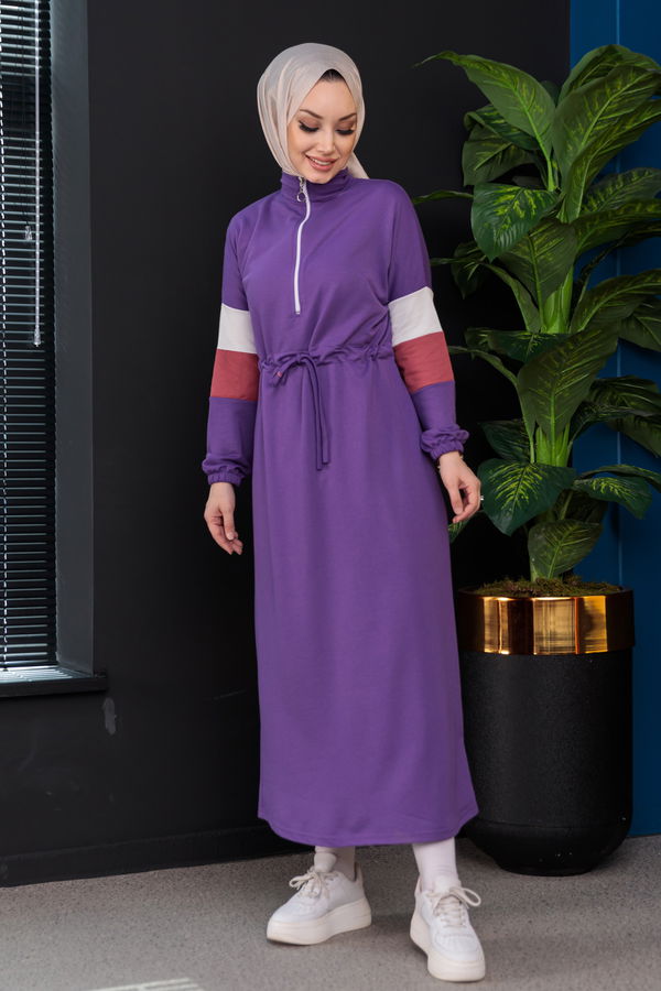 Elbise Mor - 3977 MOR