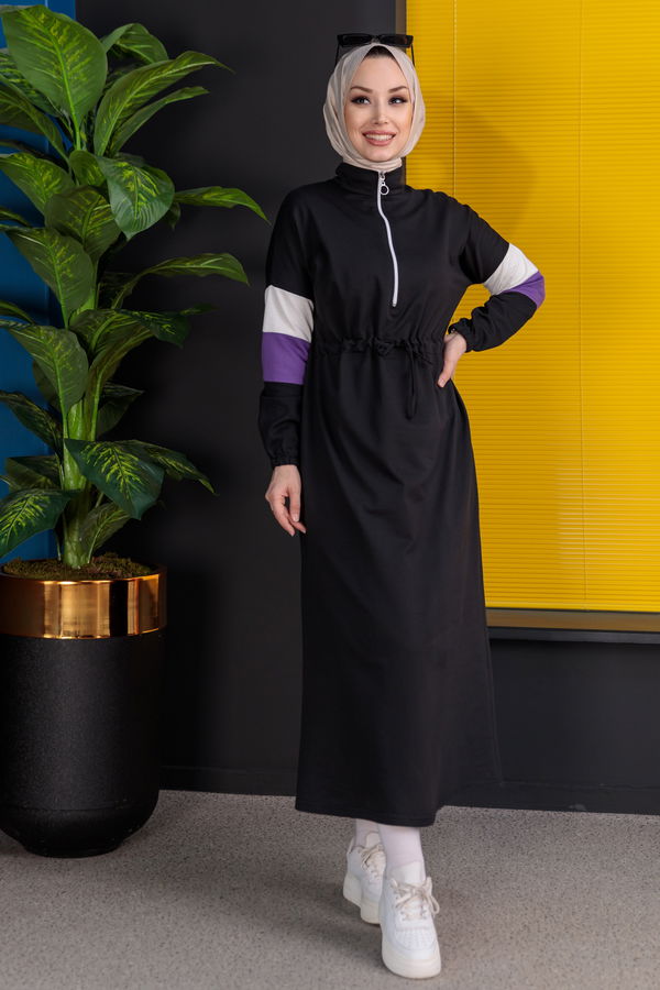 Elbise Siyah - 3977