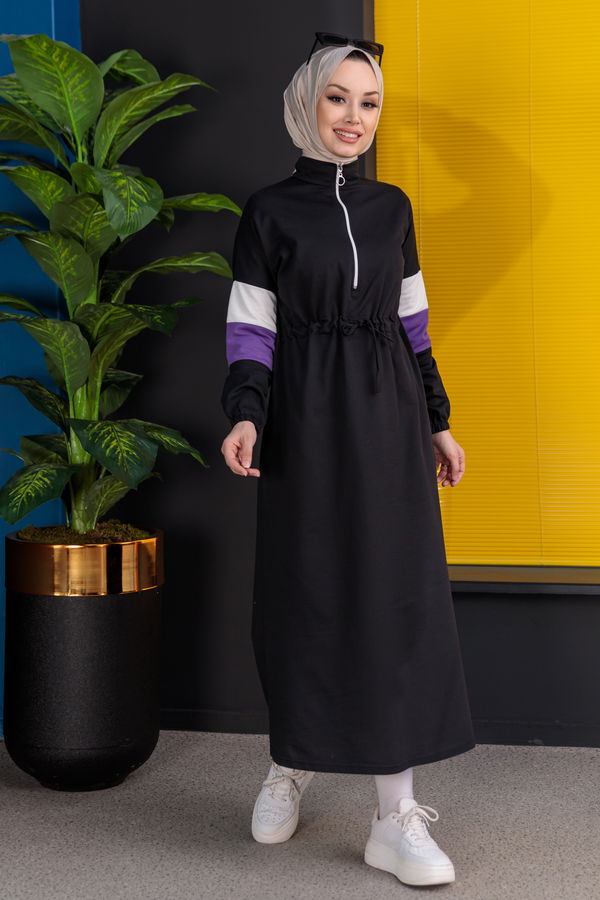 Elbise Siyah - 3977