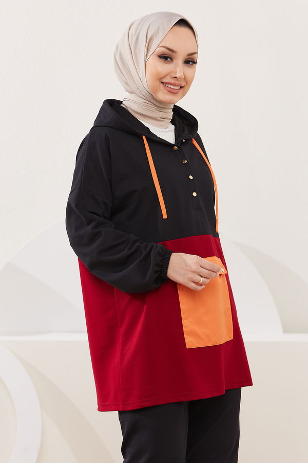 Eşofman Takımı Bordo - 3954 BORDO