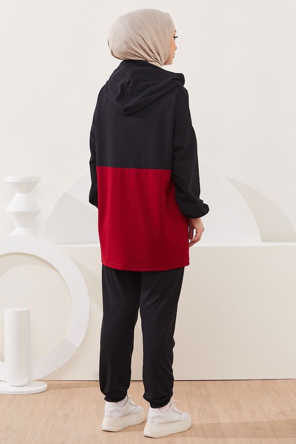 Eşofman Takımı Bordo - 3954 BORDO