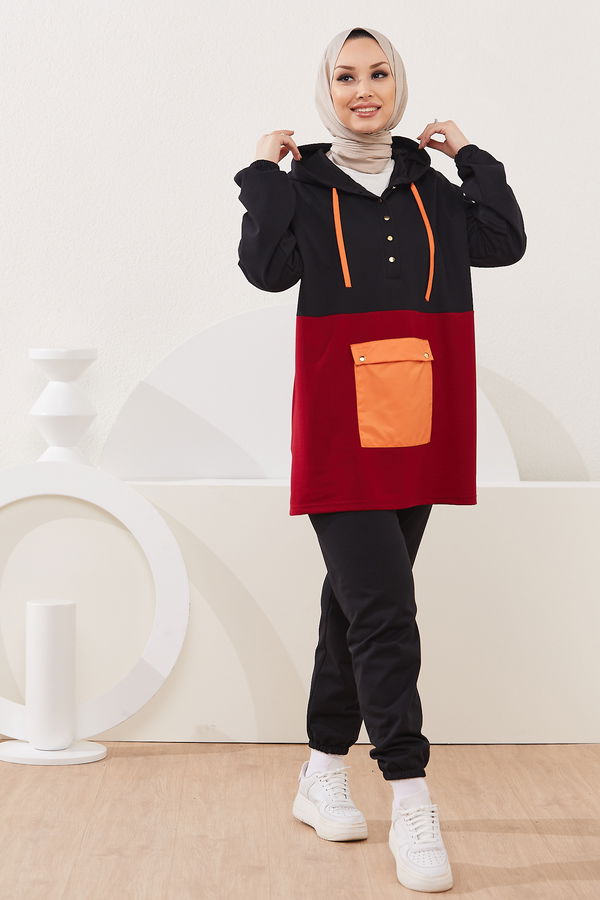 Eşofman Takımı Bordo - 3954 BORDO