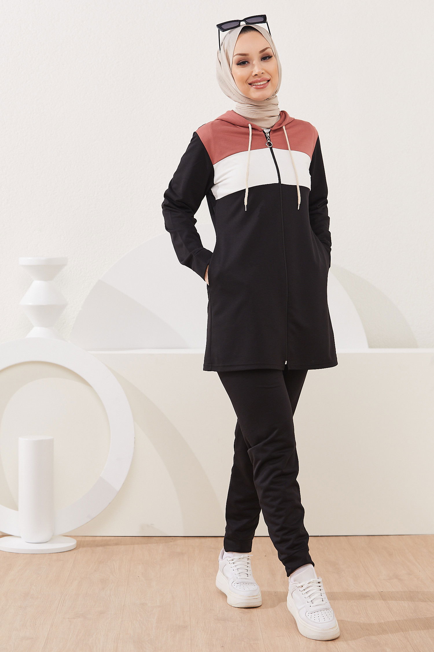 Eşofman Takımı Pembe - 4232 PEMBE