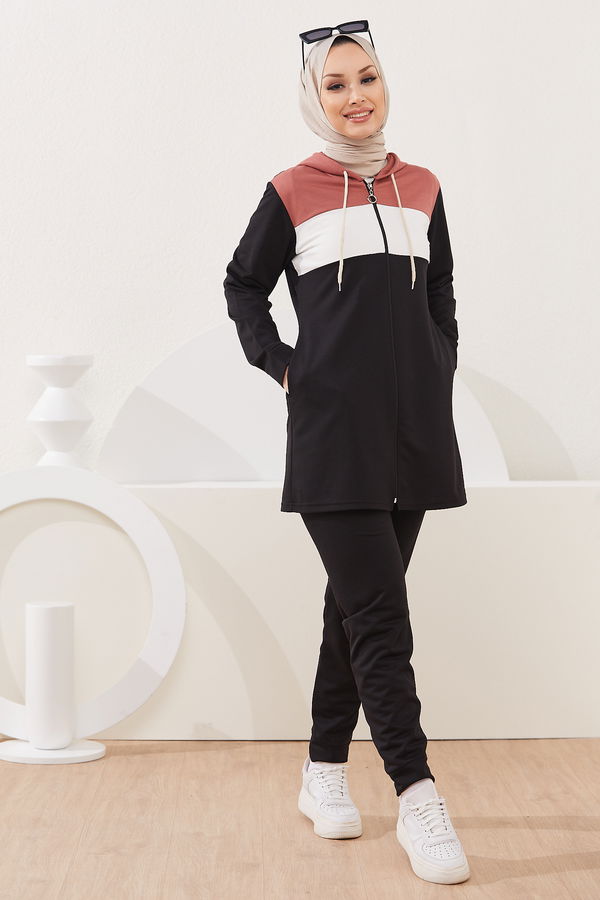 Eşofman Takımı Pembe - 4232 PEMBE