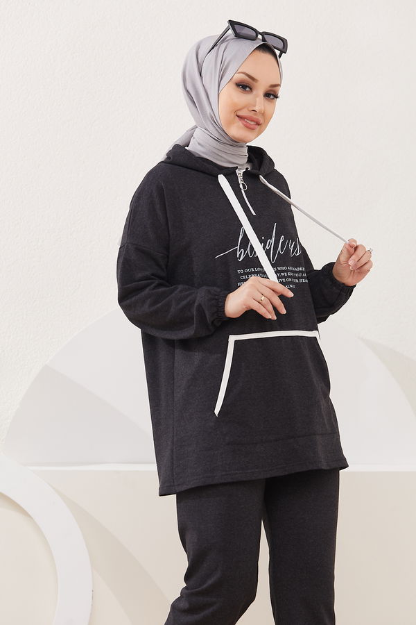 Eşofman Takımı Antrasit - 3975
