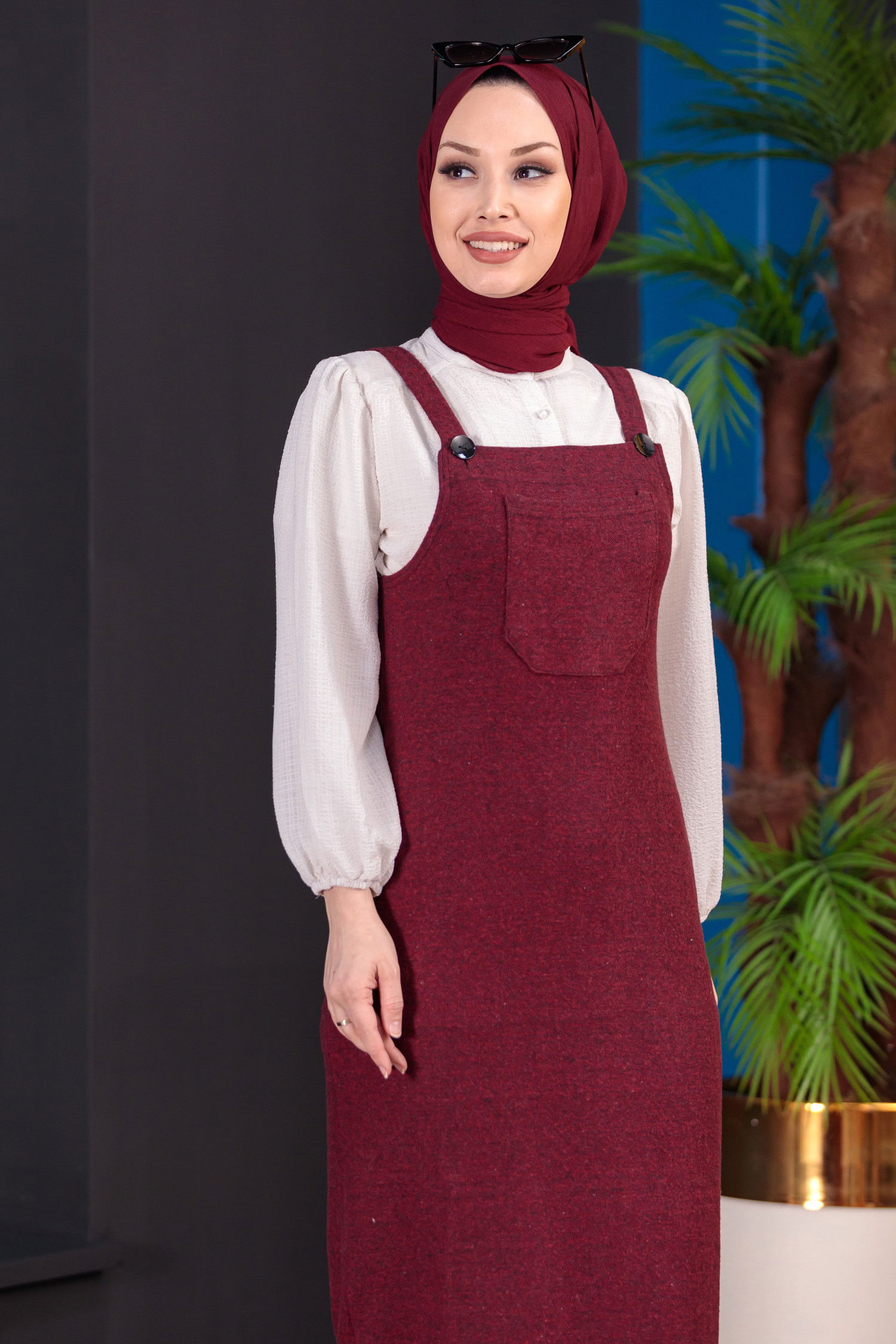 Salopet Kırmızı - 3010 Kırmızı
