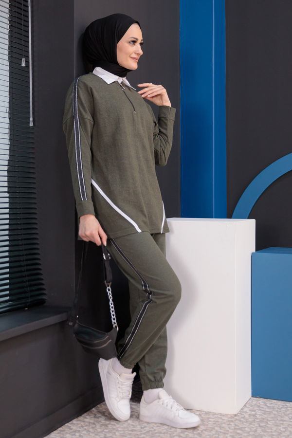 Eşofman Takımı Haki - 3956 HAKİ