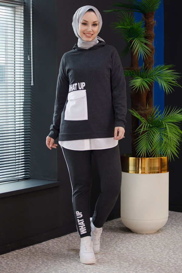 TUNIK PANTOLON Antrasit - 3474