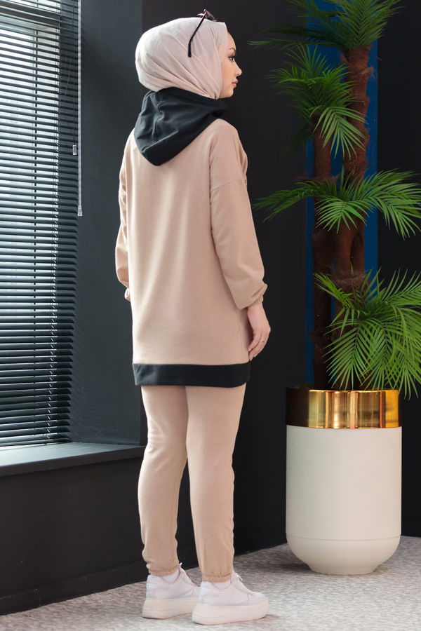 Tunik Pantolon Bej - 3927 BEJ