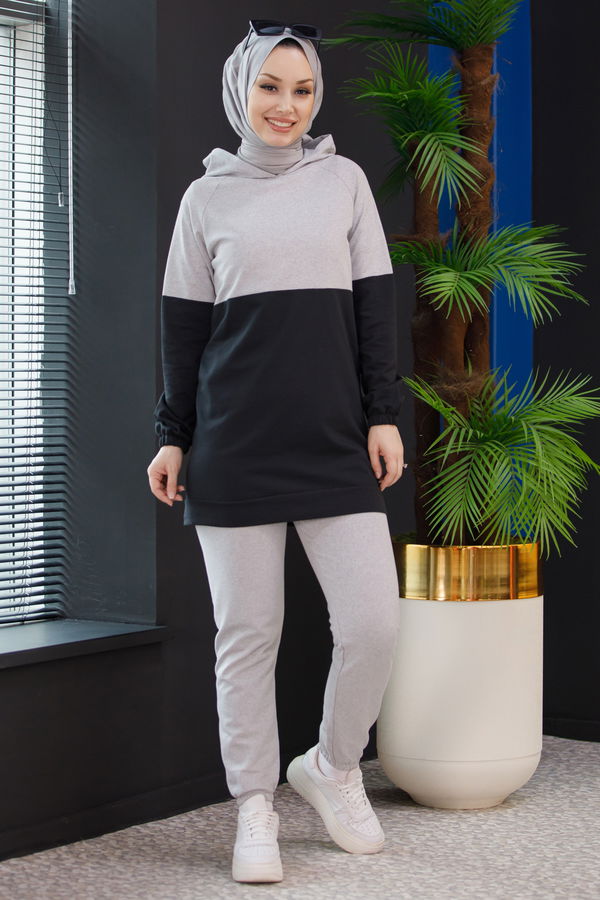 Tunık Pantolon Gri - 3932