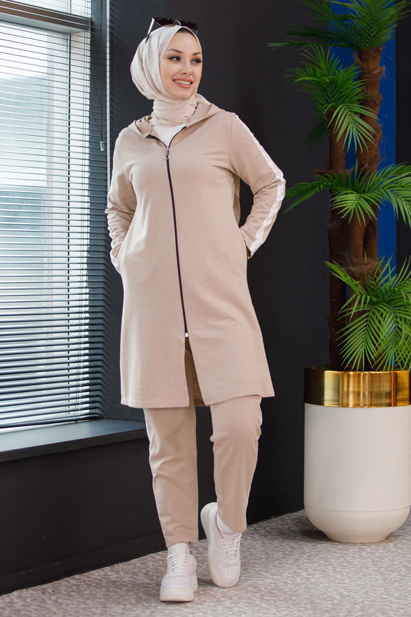 Eşofman Takımı Bej - 4233 BEJ