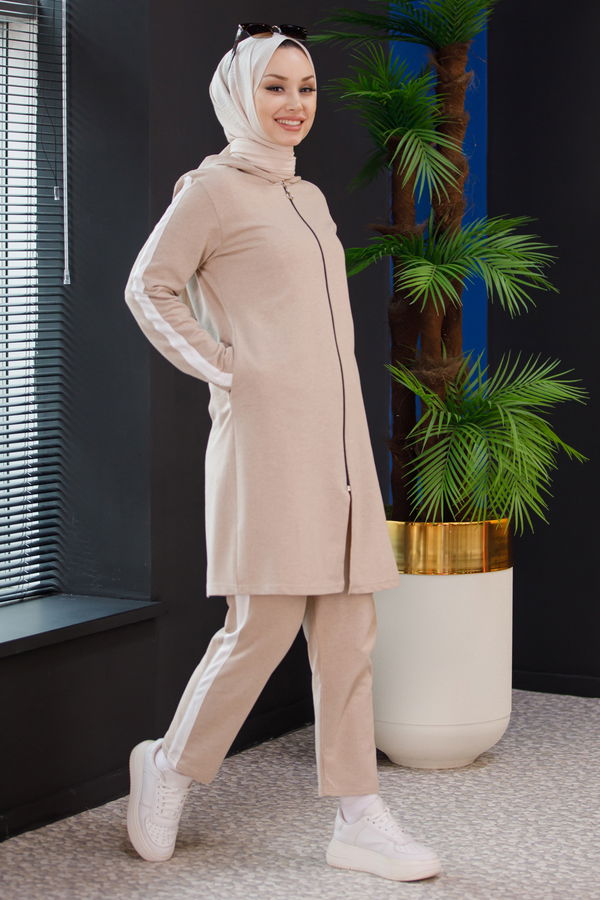 Eşofman Takımı Bej - 4233 BEJ
