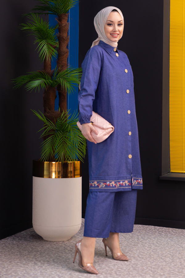 TUNIK PANTOLON Lacivert - 3655