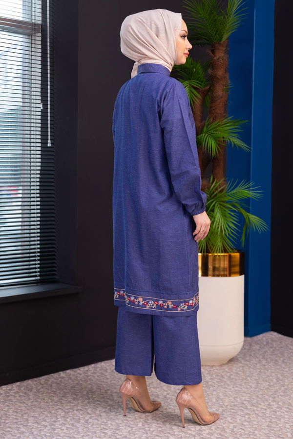 TUNIK PANTOLON Lacivert - 3655