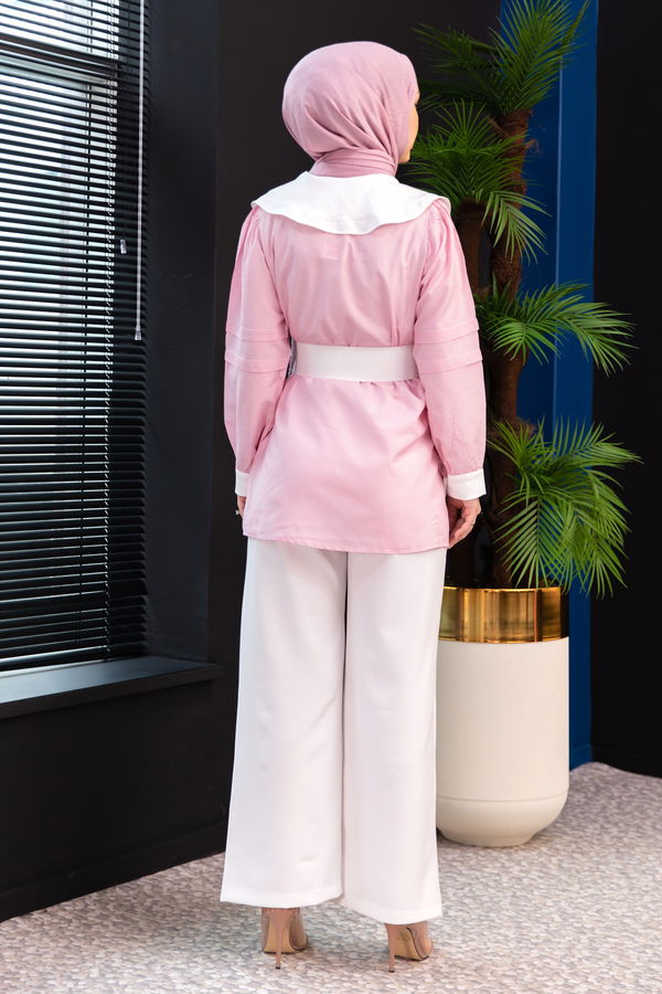 TUNIK PANTOLON Pembe - 3601 PEMBE