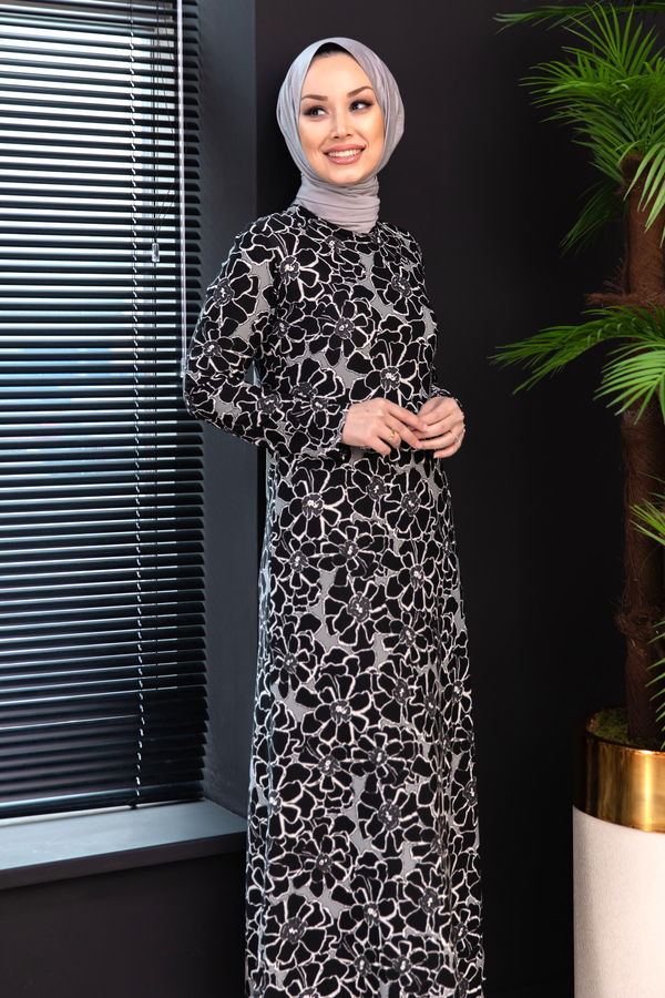ELBISE Siyah - 8822 SİYAH