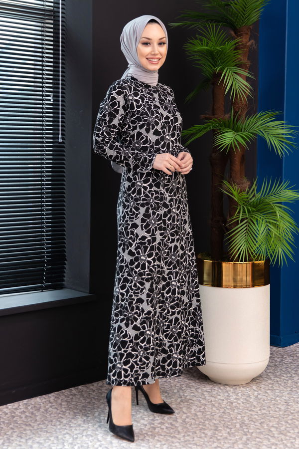 ELBISE Siyah - 8822 SİYAH