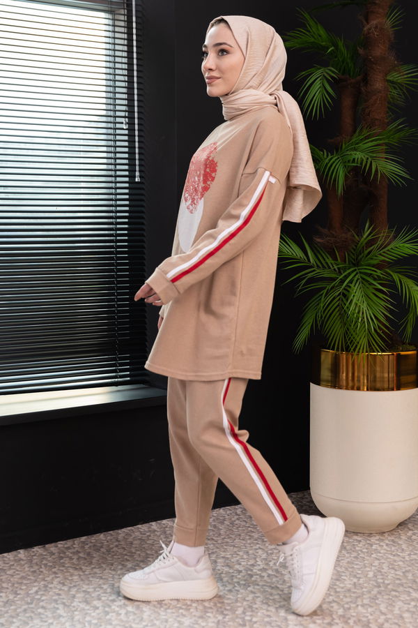 TUNIK PANTOLON Taba - 4139