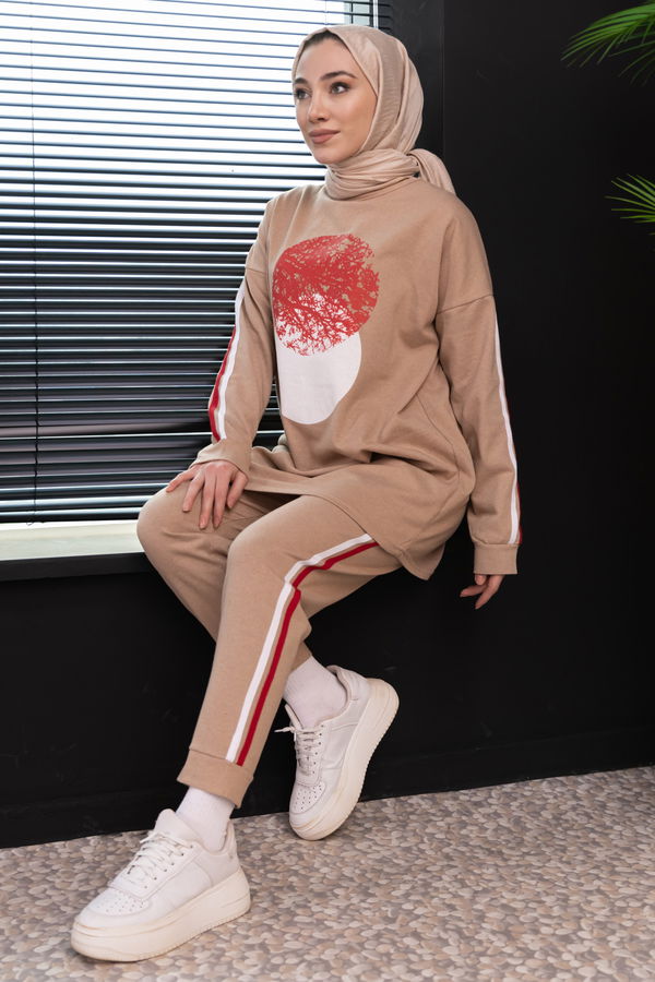 TUNIK PANTOLON Taba - 4139