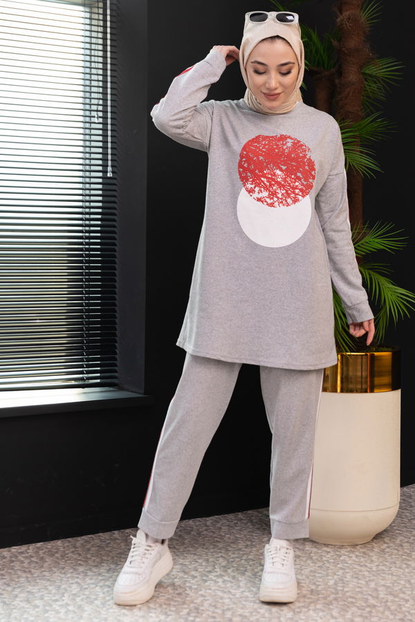 TUNIK PANTOLON Gri - 4139