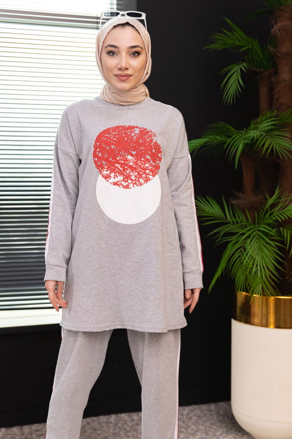TUNIK PANTOLON Gri - 4139