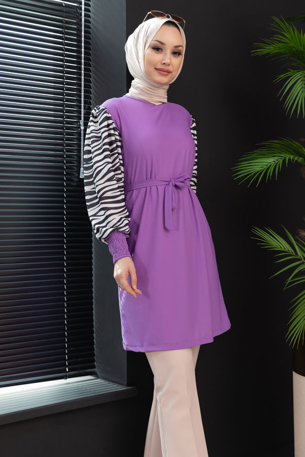 Tunik Lila - 3985 LİLA