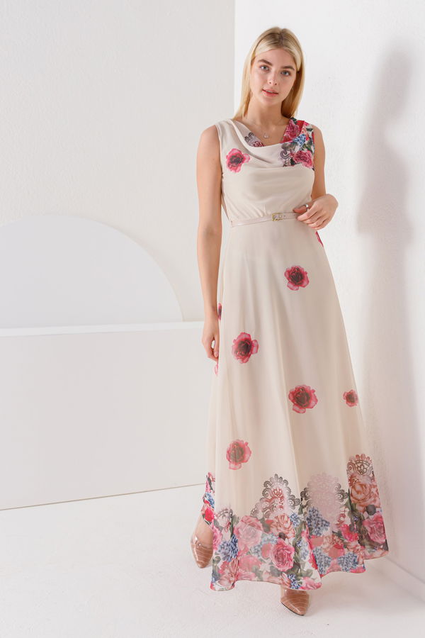 JİLE KEMER KOMBİN Bej - 8466