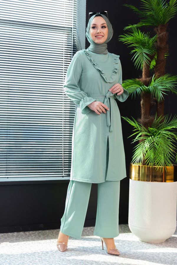 TUNIK PANTOLON Yeşil - 3513 YEŞİL