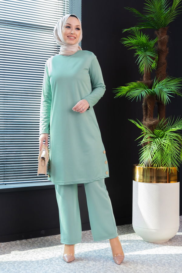 TUNIK PANTOLON Yeşil - 3516 YEŞİL