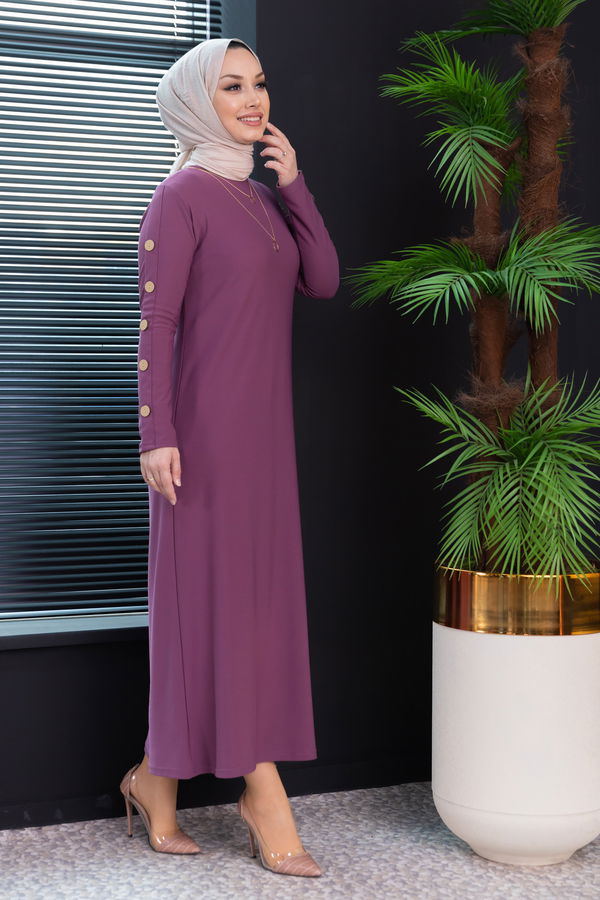Elbıse Lila - 2789