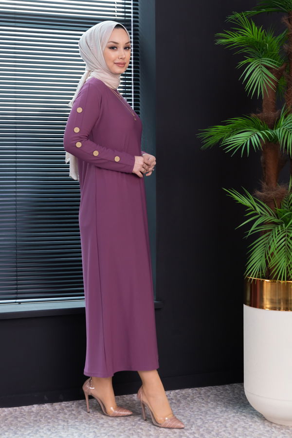 Elbıse Lila - 2789