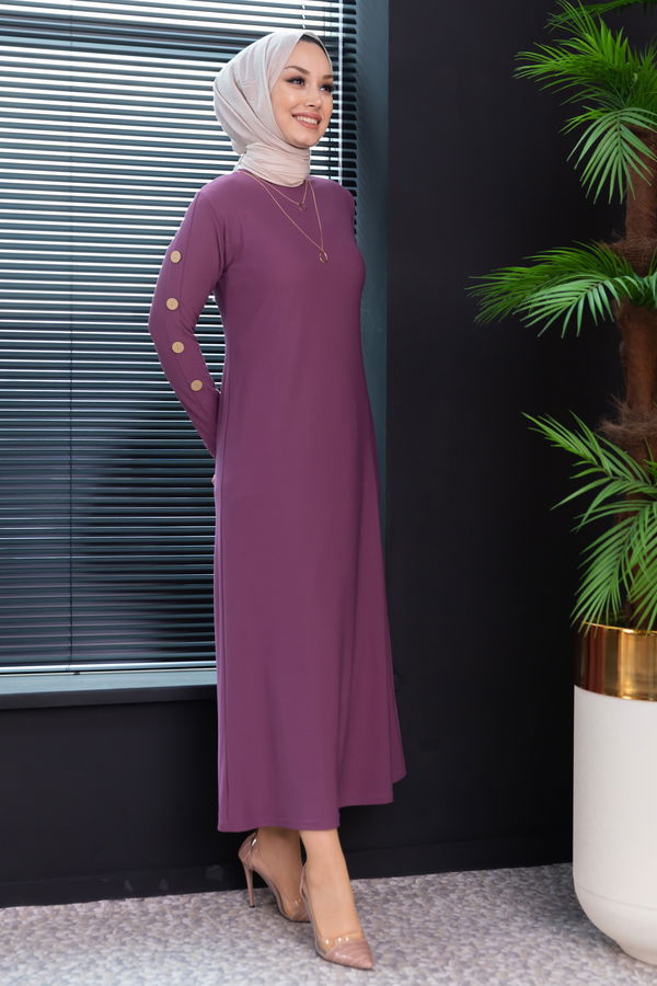 Elbıse Lila - 2789
